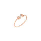 18K Gold & Diamond Ring For Women KLR-345